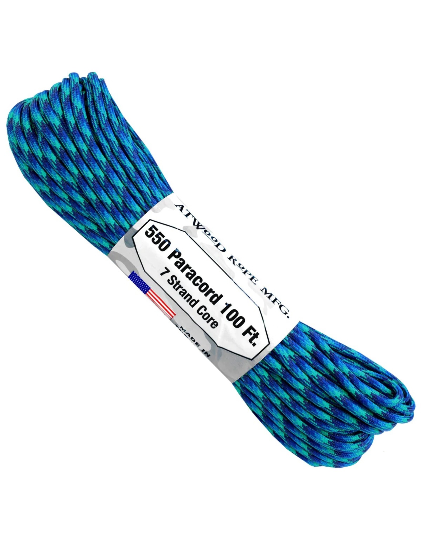 ATWOOD ROPE MFG PARACORD! RANDOM COLOURS