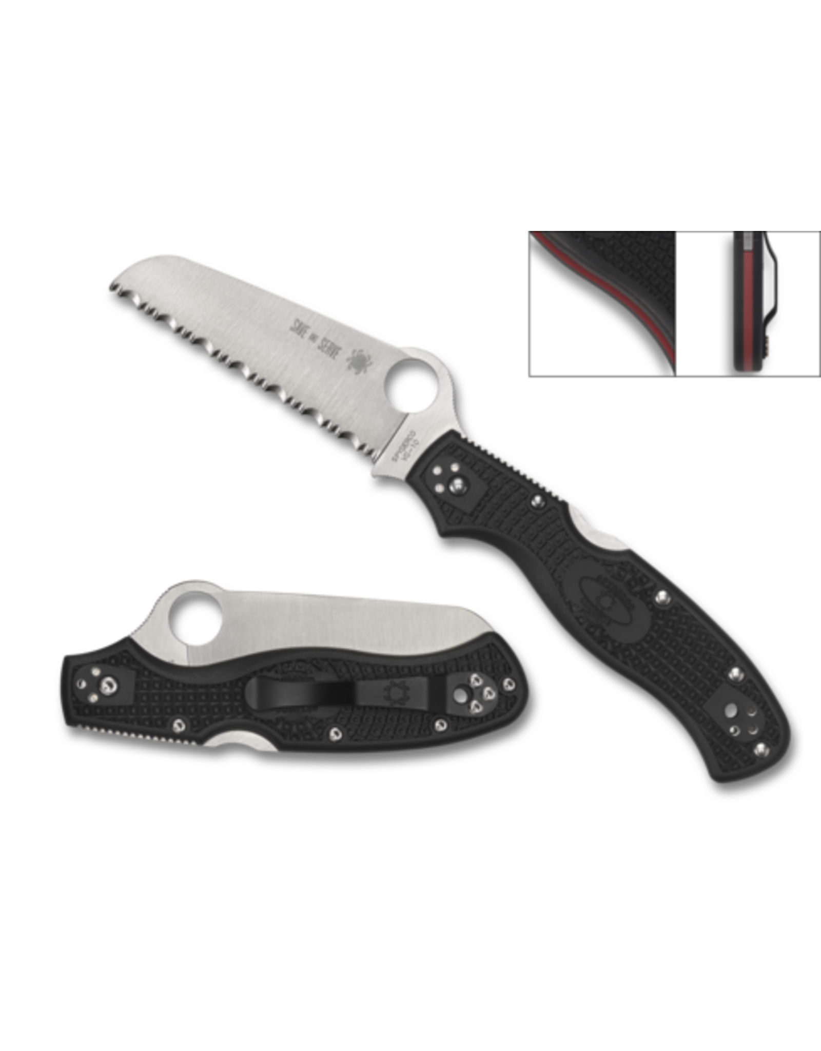 SPYDERCO RESCUE 3 LOCKBACK KNIFE