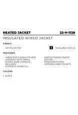 WORLD FAMOUS SPORTS 3 LEVEL HEATED JACKET