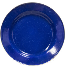 WORLD FAMOUS SALES ENAMEL RIMMED DINNER PLATE