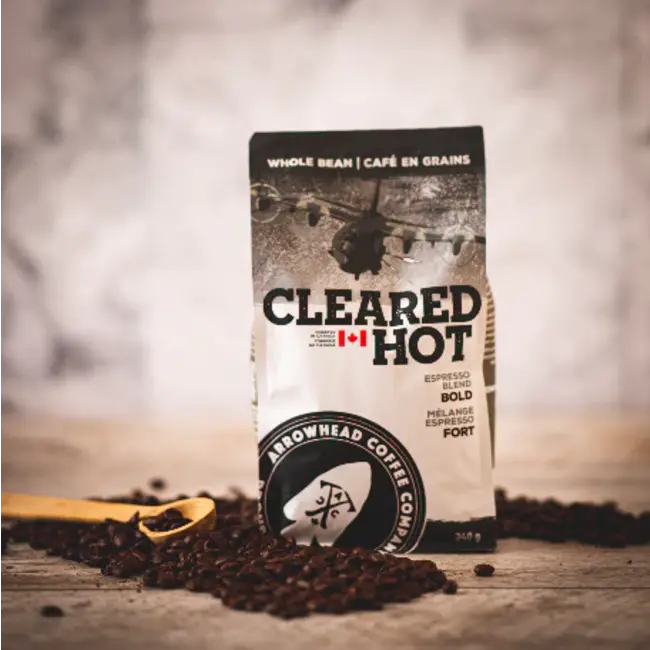 ARROWHEAD COFFEE COMPANY CLEARED HOT ESPRESSO BLEND BOLD COFFEE (340g)