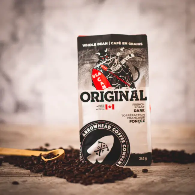 ARROWHEAD COFFEE COMPANY ORIGINAL FRENCH ROAST DARK COFFEE (340g)