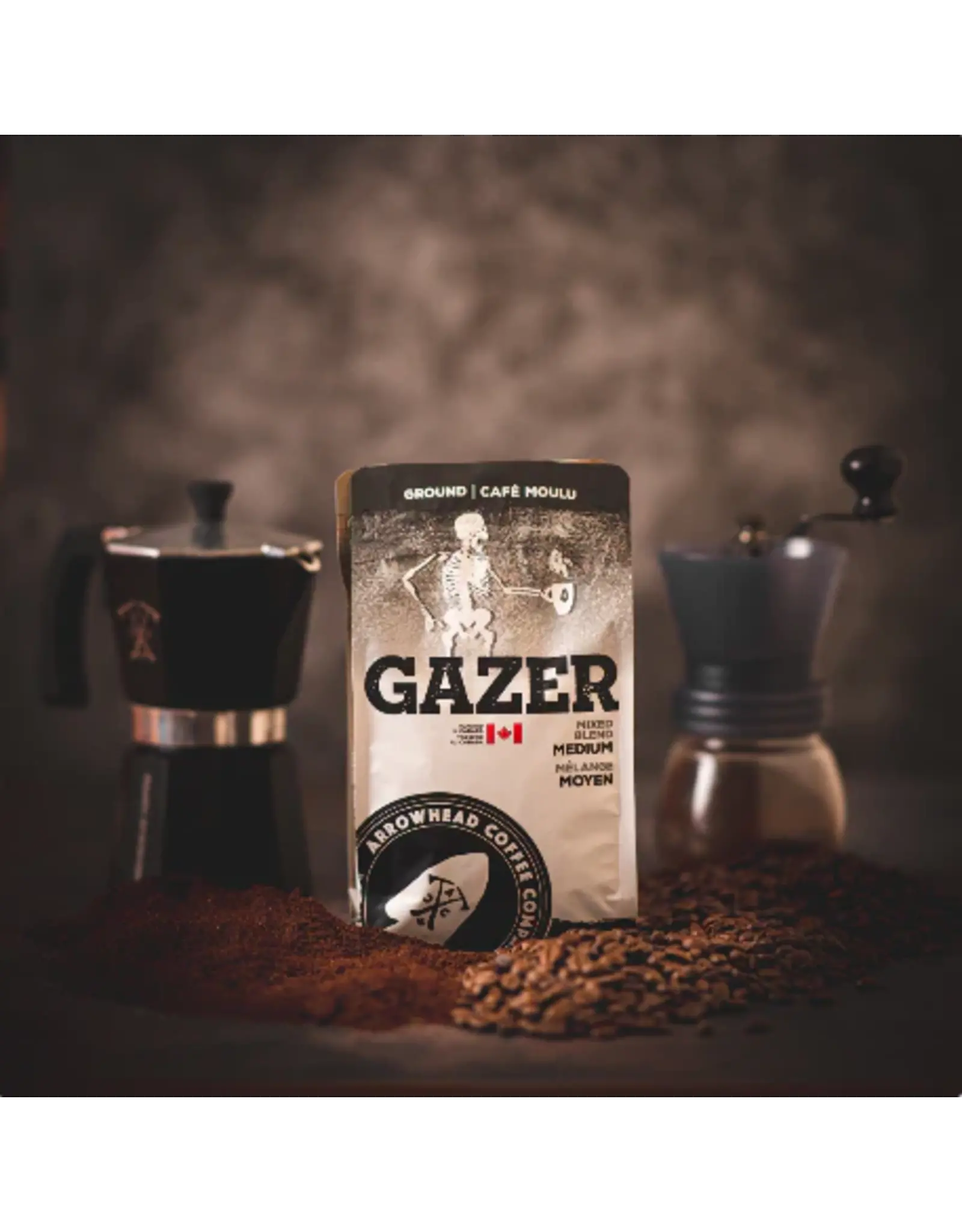 ARROWHEAD COFFEE COMPANY GAZER MEDIUM ROAST COFFEE (340g)