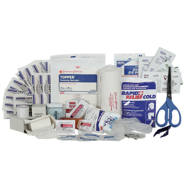 MAJOR SURPLUS GENERAL PURPOSE MILITARY FIRST AID KIT