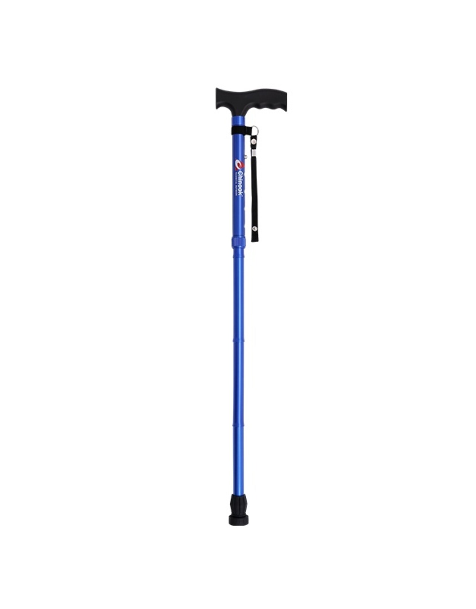 CHINOOK TECHNICAL OUTDOOR FOLDABLE TREKKING 3 WALKING CANE (BLUE)
