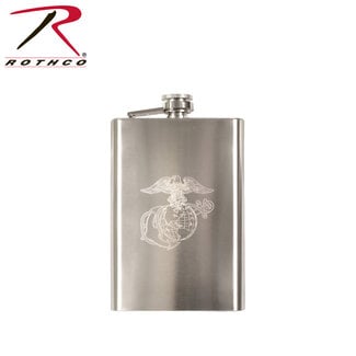 ROTHCO USMC FLASK 8 OZ