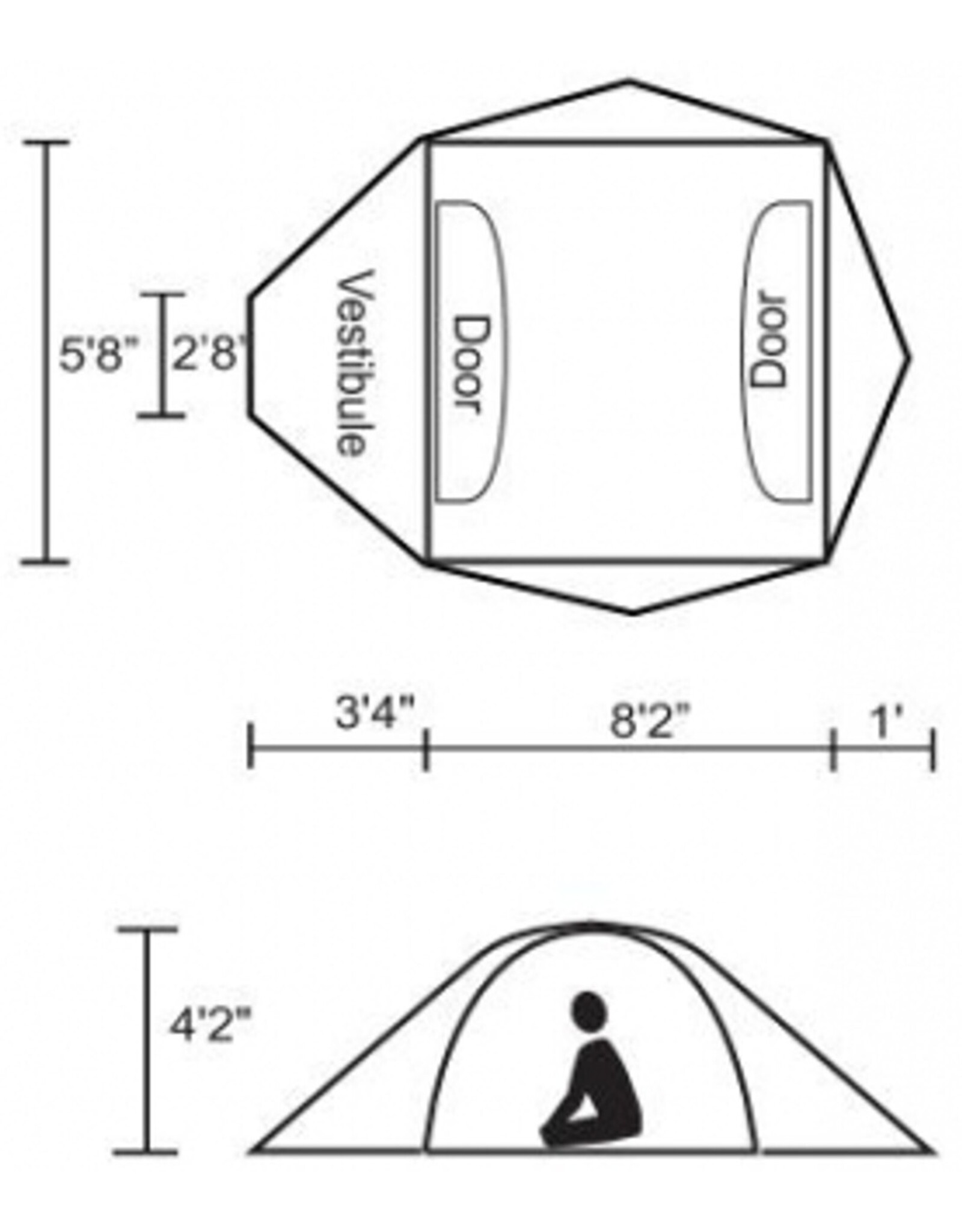 GREENLAND SALES CYCLONE 3-PERSON TENT