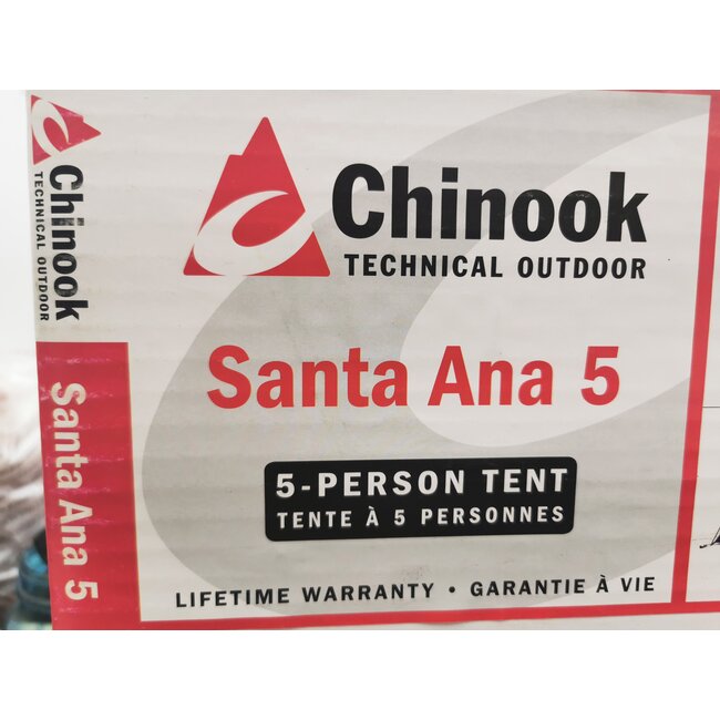 CHINOOK TECHNICAL OUTDOOR SANTA ANA 5-PERSON TENT