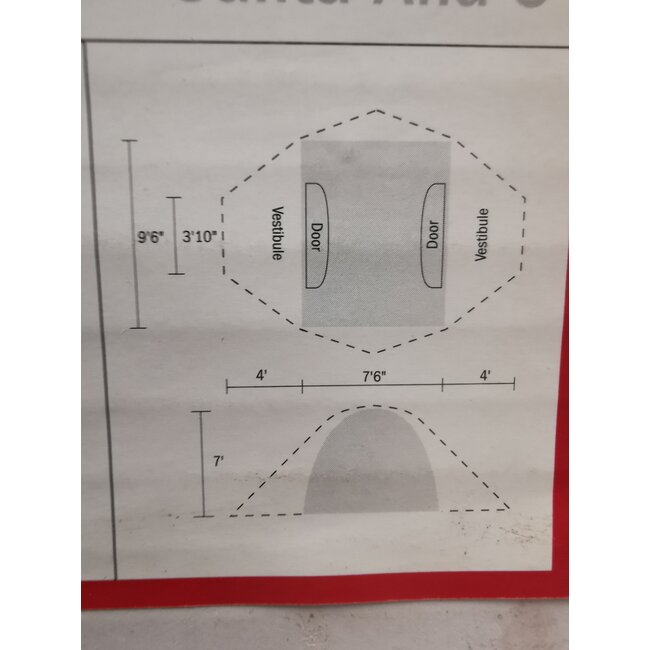CHINOOK TECHNICAL OUTDOOR SANTA ANA 5-PERSON TENT