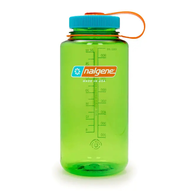NALGENE 32oz WIDE MOUTH SUSTAINABLE WATER BOTTLE