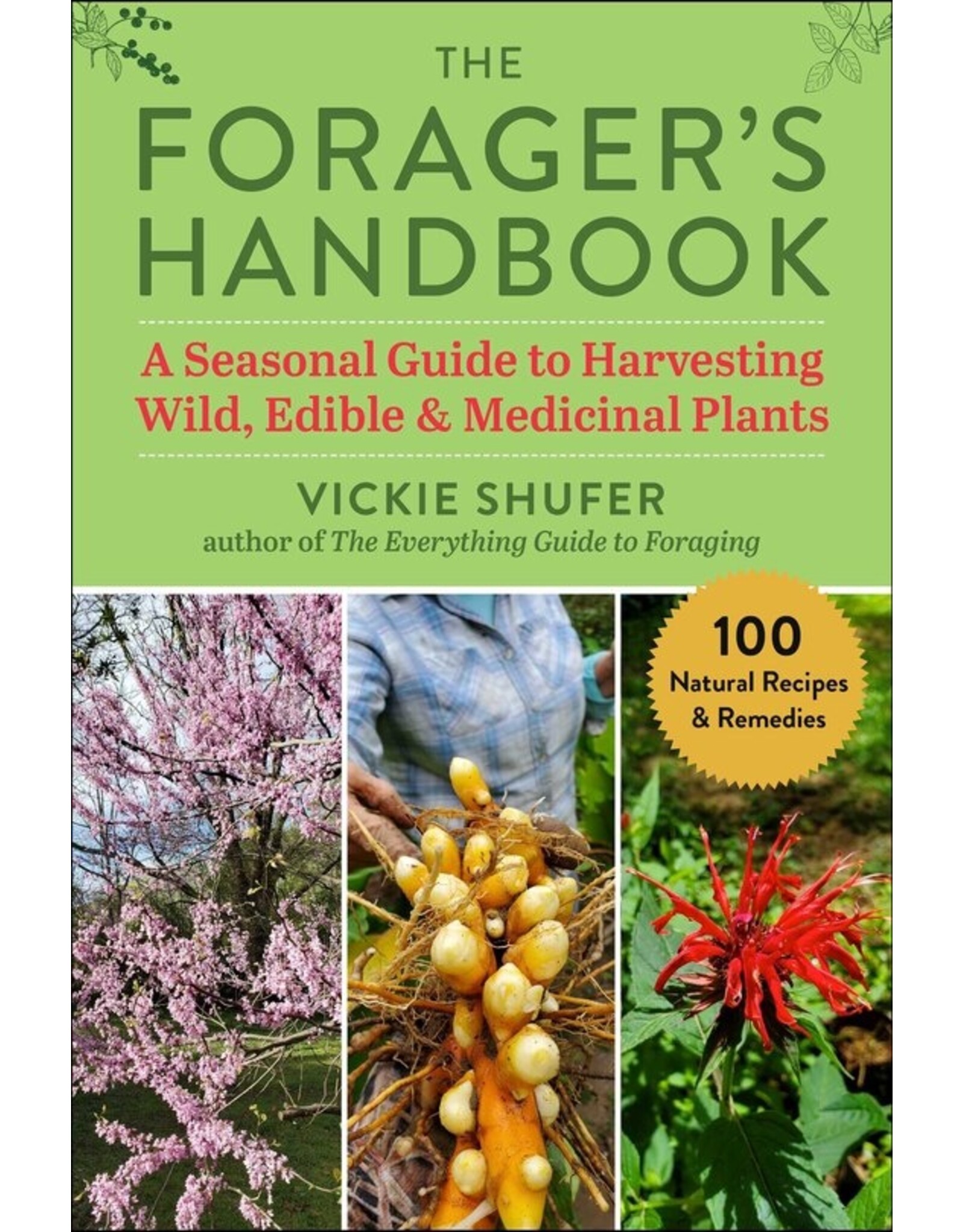 SKYHORSE PUBLISHING The Forager's Handbook: A Seasonal Guide to Harvesting Wild, Edible & Medicinal Plants