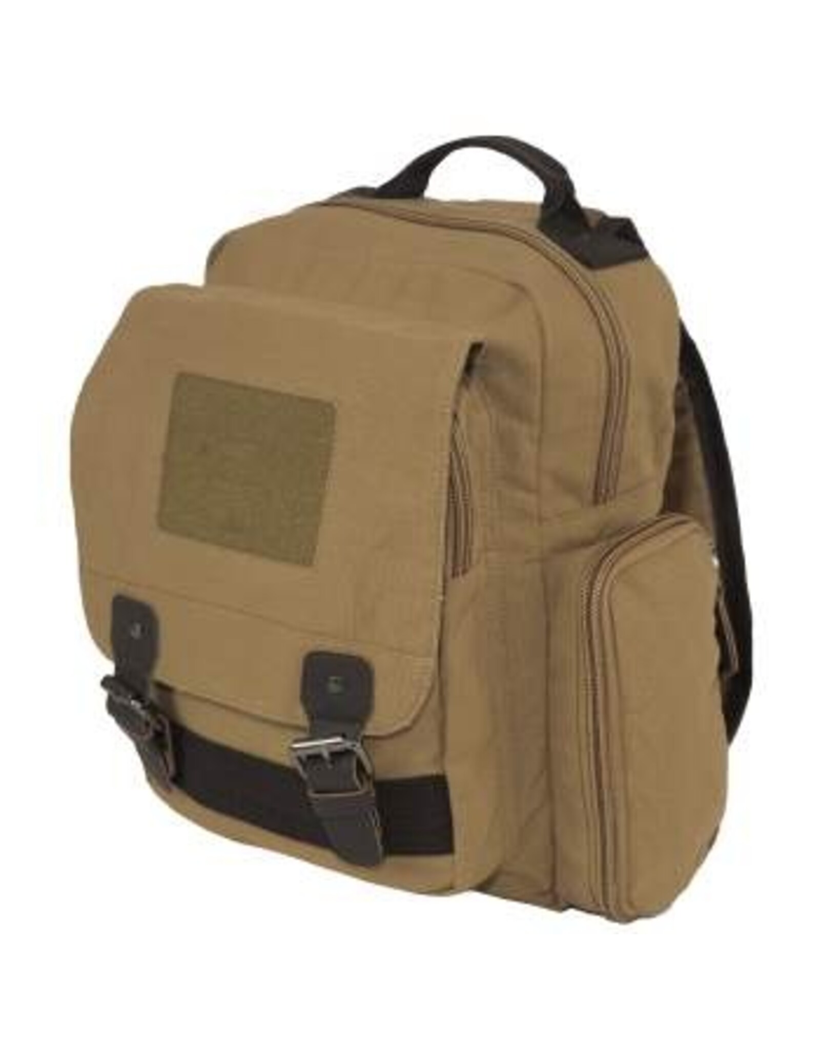 ROTHCO VINTAGE CANVAS SLING BACKPACK  COYOTE