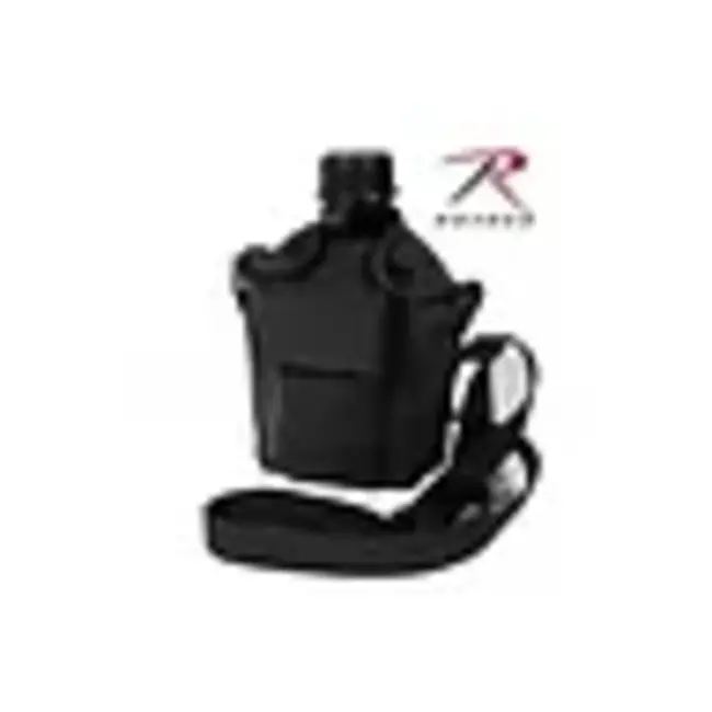 ROTHCO VINTAGE CANTEEN CARRY-ALL, BLACK