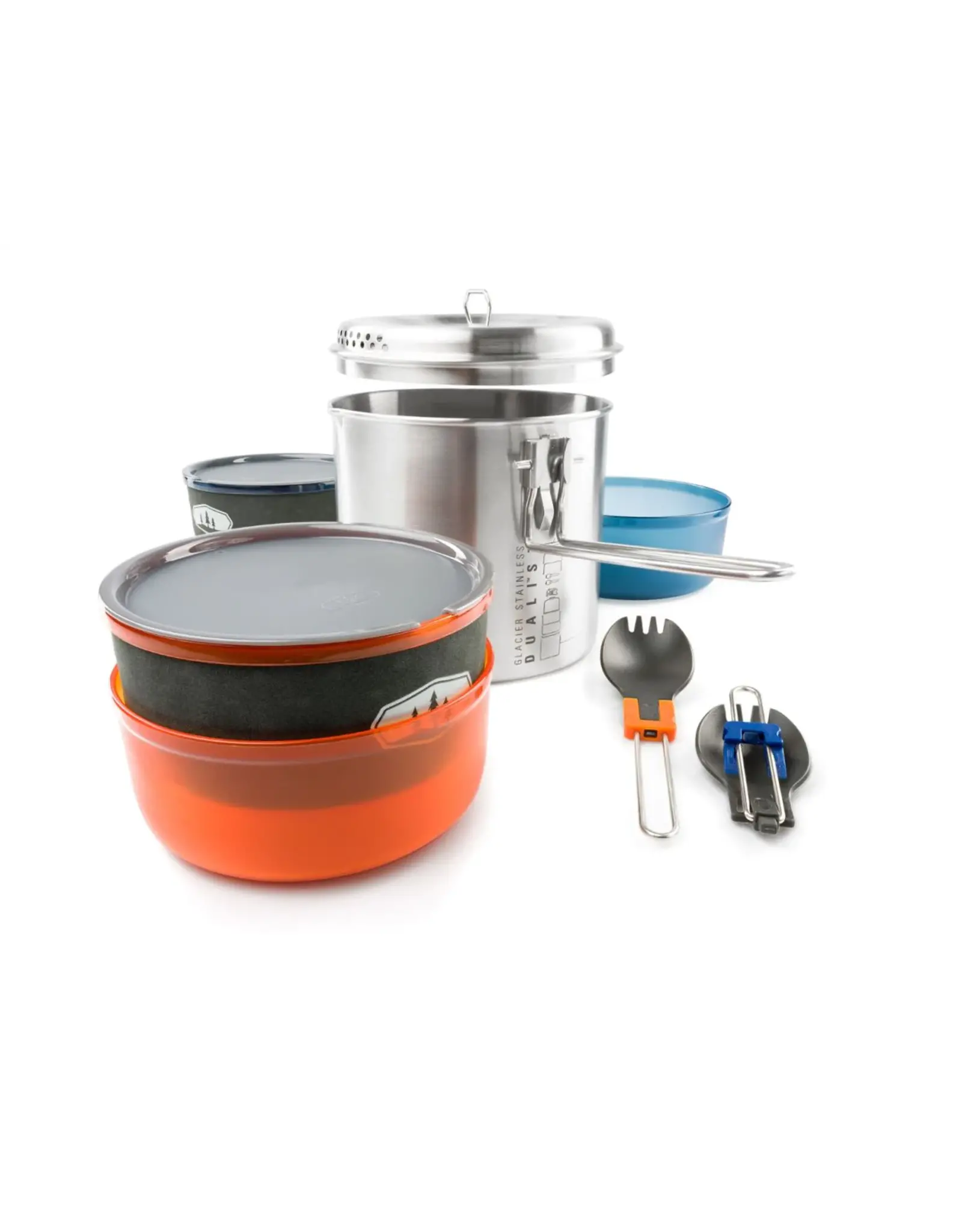 GSI OUTDOORS GLACIER STAINLESS DUALIST COOKSET