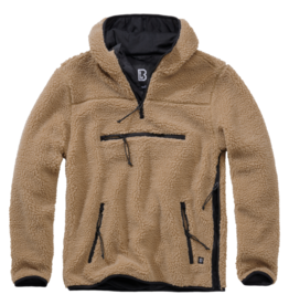 BRANDIT BRANDIT HOODED FLEECE QUARTER ZIP PULLOVER