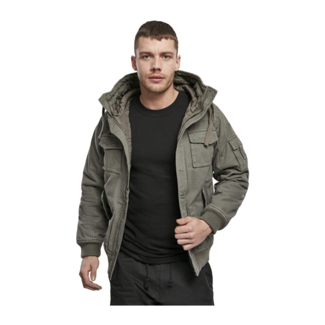 BRANDIT HOODED SHORT JACKET