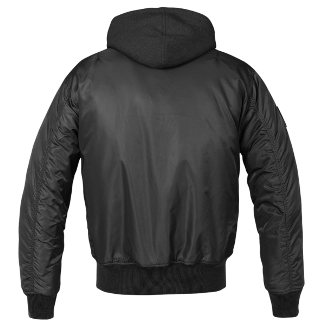 BRANDIT MA1 HOODED BOMBER JACKET