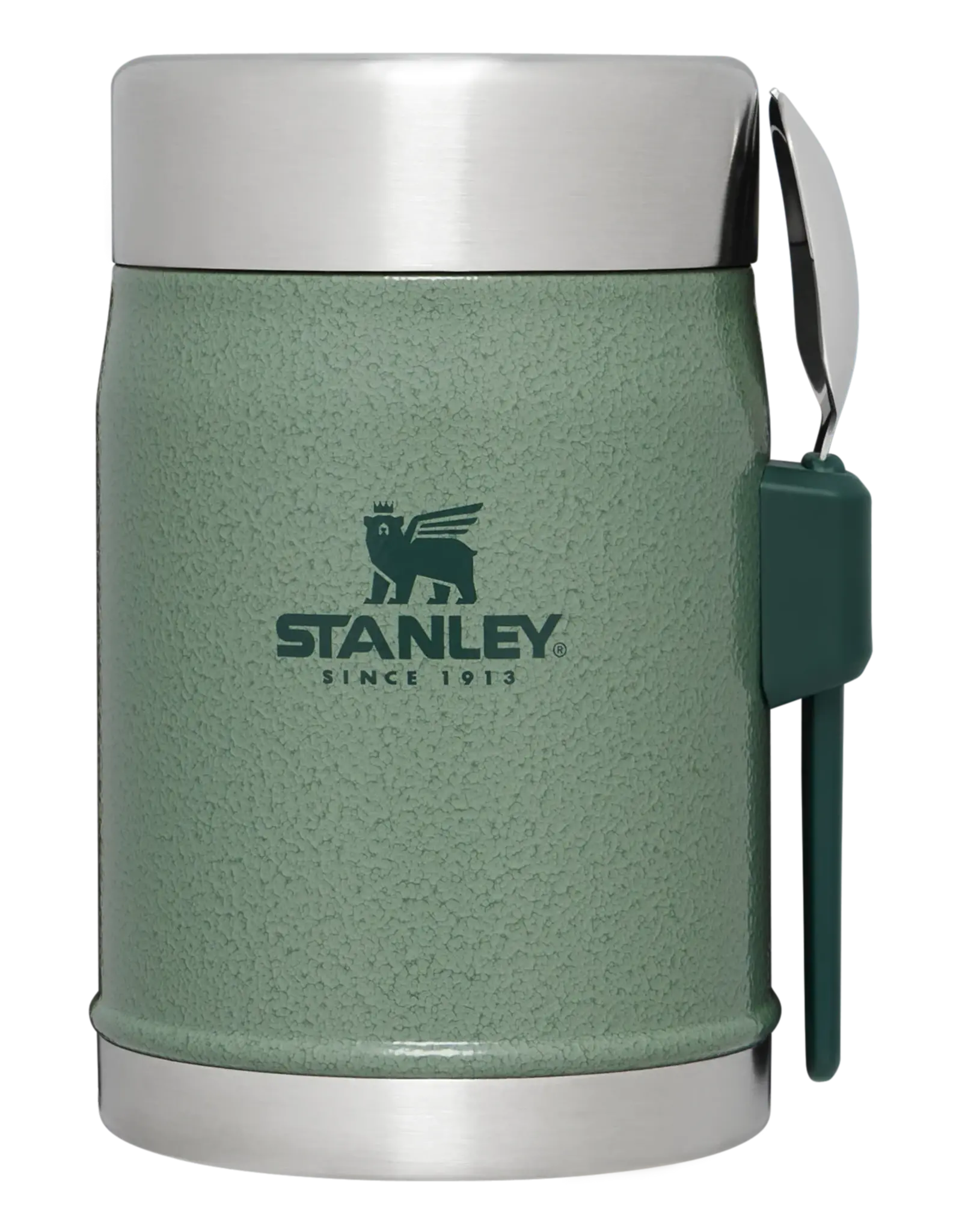 STANLEY THE LEGENDARY CLASSIC FOOD JAR 14OZ/0.4L - HAMMERED GREEN