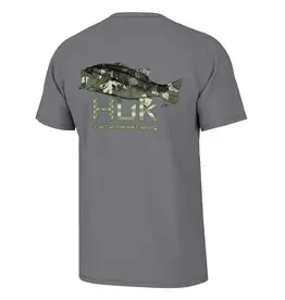 Huk KC Neon Bass Short Sleeve Shirt