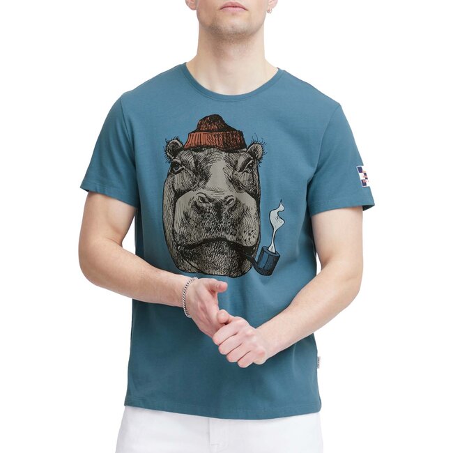 BLEND SMOKING HIPPO T-SHIRT
