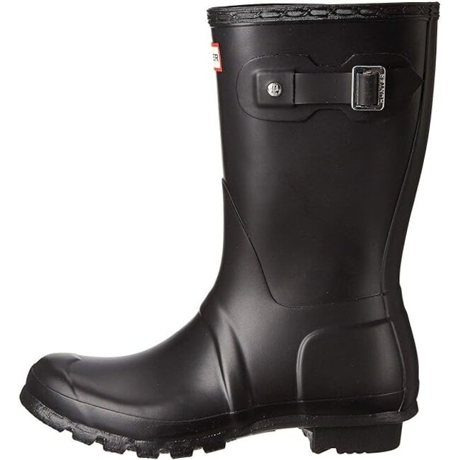 HUNTER WOMEN'S ORIGINAL SHORT BOOT - BLACK