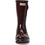 HUNTER WOMEN'S ORIGINAL GLOSS SHORT BOOT - BROWN BOLT