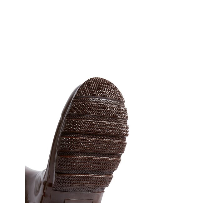 HUNTER WOMEN'S ORIGINAL GLOSS TALL BOOT - BROWN BOLT