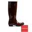 HUNTER WOMEN'S ORIGINAL GLOSS TALL BOOT - BROWN BOLT