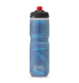 POLAR BOTTLE INSULATED SQUEEZE BOTTLE - JERSEY KNIT BLUE
