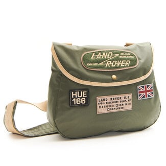 RED CANOE LAND ROVER SHOULDER BAG - KHAKI