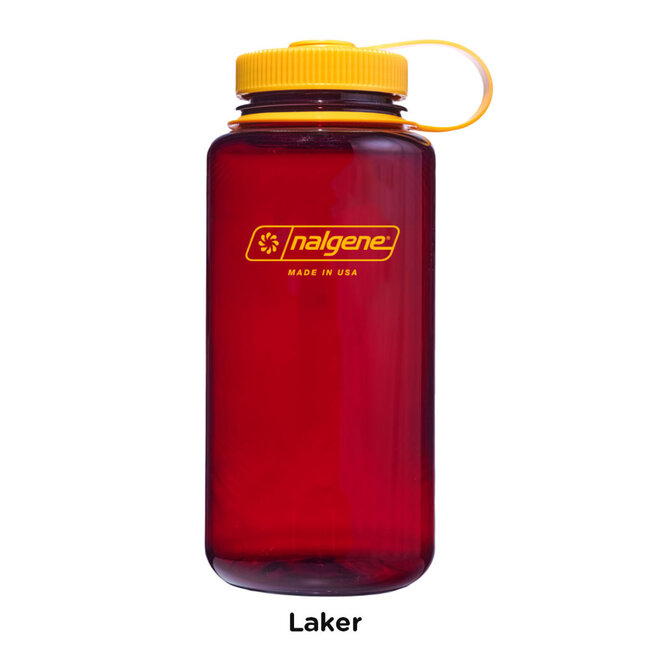 NALGENE NEW COLOURS! 32OZ WIDE MOUTH SUSTAIN BOTTLE