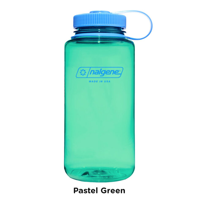 NALGENE NEW COLOURS! 32OZ WIDE MOUTH SUSTAIN BOTTLE