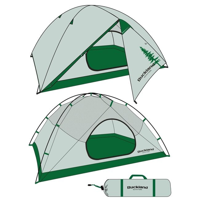 BUCKLAND OUTFITTERS 4 PERSON TENT