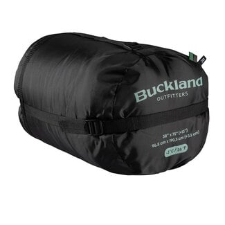 BUCKLAND OUTFITTERS EVERGREEN RECTANGLE SLEEPING BAG -3C