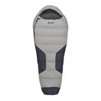 CHINOOK TECHNICAL OUTDOOR POLAR MICRO 0 °C DOWN SLEEPING BAG (GRAY)