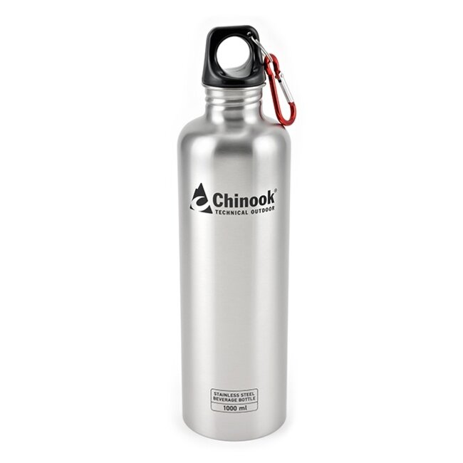 CHINOOK TECHNICAL OUTDOOR CASCADE STAINLESS STEEL 1.0L BOTTLE