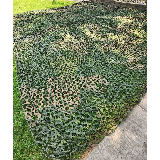 SURPLUS CAMO NET USED 11'X22'