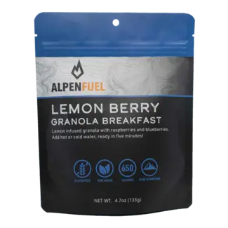 PEAK REFUEL LEMON BERRY GRANOLA BREAKFAST