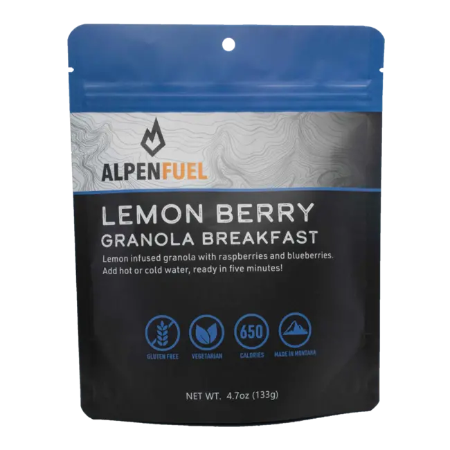 PEAK REFUEL LEMON BERRY GRANOLA BREAKFAST