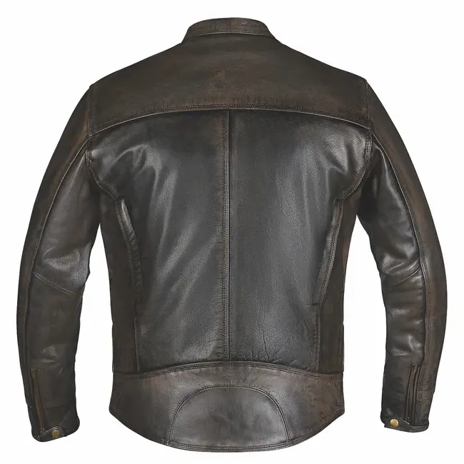 UNIK INTERNATIONAL MEN'S LEATHER JACKET 6946.2BR