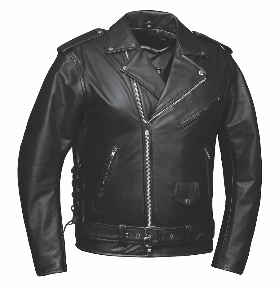 MENS TRADITIONAL LEATHER JACKET - Smith Army Surplus