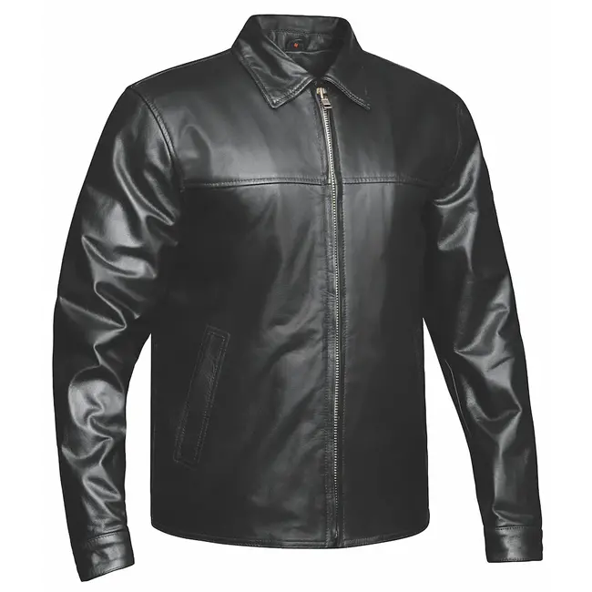 UNIK INTERNATIONAL MEN'S LEATHER JACKET 6926.2B