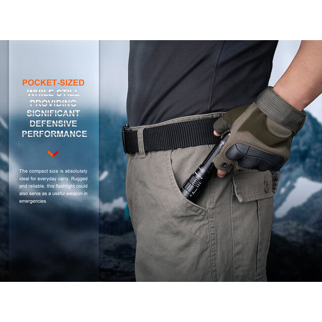 FENIX PD40R V3.0 SUPER BRIGHT MECHANICAL ROTARY SWITCHING FLASHLIGHT