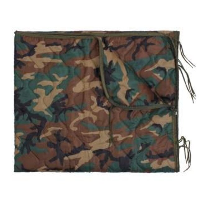 ROTHCO G.I. RANGER BLANKET WOODLAND CAMO