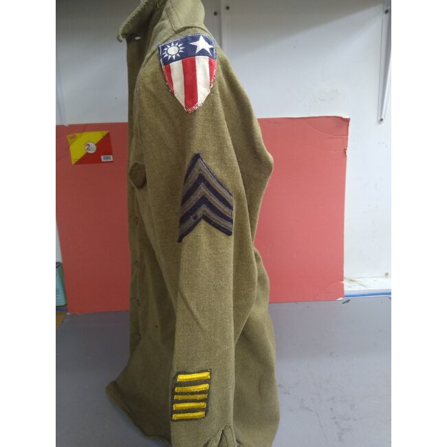 WW2 CHINA/BURMA/INDIA COMBAT SHIRT-SMALL