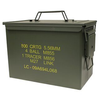 WORLD FAMOUS SALES FAT 50 CALIBER AMMO BOX -NEW