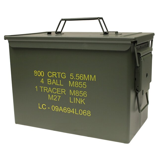 WORLD FAMOUS SALES FAT 50 CALIBER AMMO BOX -NEW