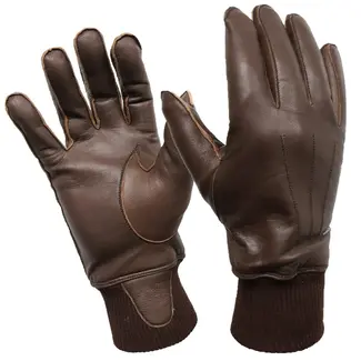 SCHWARTZMAN EXPORT IMPORT A-10 LEATHER FLYERS GLOVE