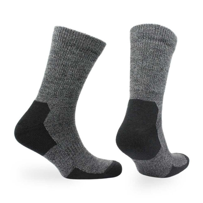 NORFOLK EXTRA-WIDE CUSHIONED WOOL BAMBOO SOCKS size 10 -13