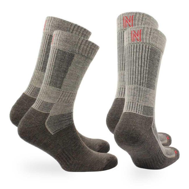 NORFOLK LIGHTWEIGHT TREKKING CUSIONED MERINO WOOL SOCK